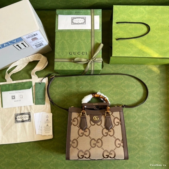 Firstbag ru GG small jumbo bag with Diana tote Gucci 0823